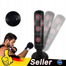 Aufblasbarer Boxsack Fitness Target Stand 155cm hoch für Training und Stressabbu