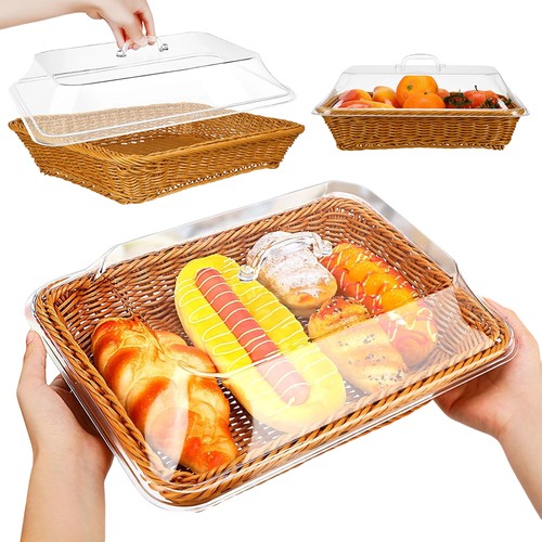 Brauner brotkasten mit deckel - mit,