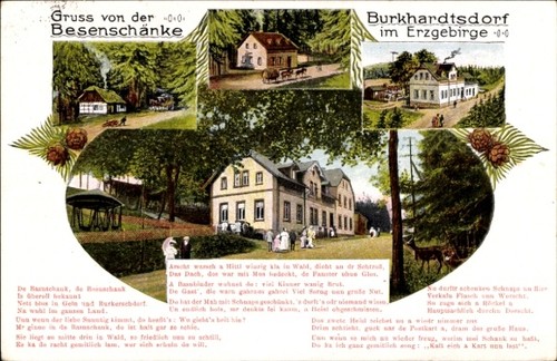 Burkhardtsdorf im - ak,