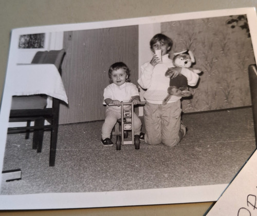 Altes foto vintage - foto, mit
