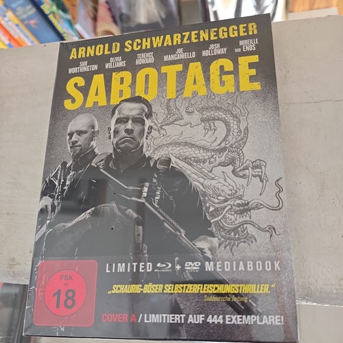 Sabotage mediabook blu ray - sabotage, +