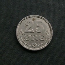 AA) Dänemark 25 Öre 1921