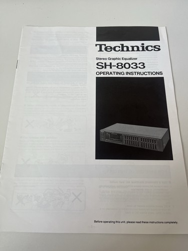 Technics 8033 stereo - technics,
