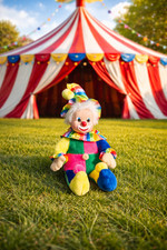 clown puppe vintage 