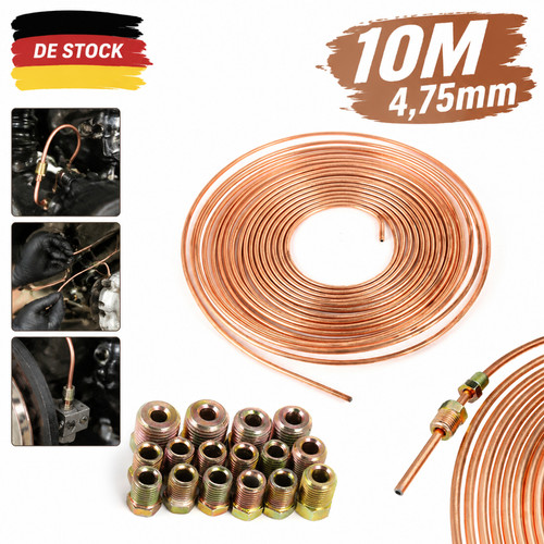 10m bremsleitung 75 mm - 4,75,