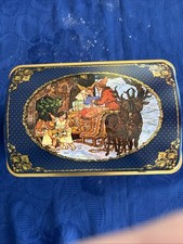 Lebkuchen Schmidt Geschenkdose mit Spieluhr Geschenktruhe Plätzchendose