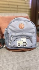 Lässig Adventure Mini Backpack Rucksack Tasche Tractor Blau Braun wie  Neu