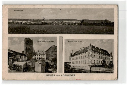 Adendorf panorama burg - ak,