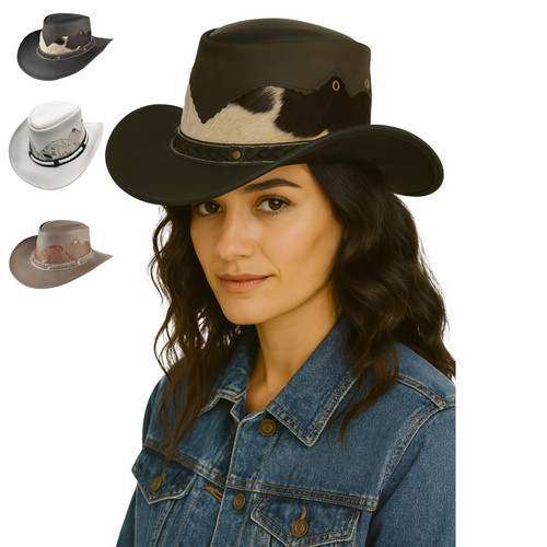 Echt leder cowboy - echt,