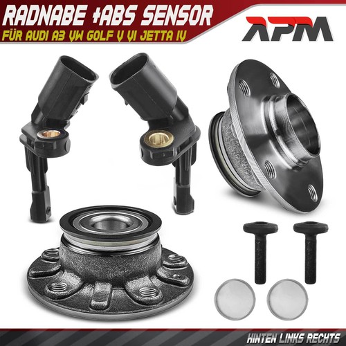 Radnabe radlager 2x abs - +2x,