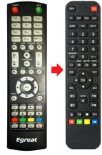 Ersatz Fernbedienung für EGREAT R6S