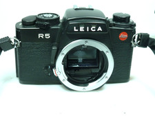 Leica R 5 analoge Spiegelreflexkamera mit Tasche
