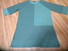 Tunika, GUDRUN SJÖDEN,GR.M,grün-schwarz gestreift+gepunktet,BW,Taschen, gut