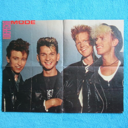 Depeche mode poster bravo - mode,