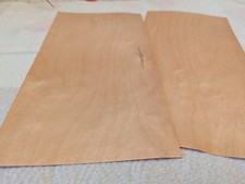2 Blatt Birke Furnier für
