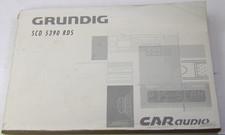 Bedienungsanleitung Grundig SCD 5390 RDS - original - gebraucht