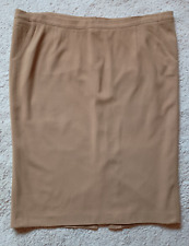 Bogner Rock Größe 50 Nugat Farbe L. 68 cm Bundweite 52 cm 90% Schurwolle wie neu