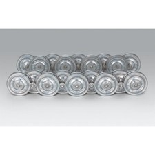 Metall laufrollenset - metall,