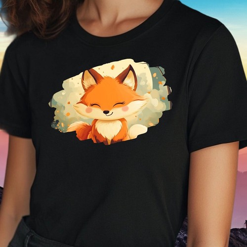 Shirt frauen kawaii fuchs - frauen,