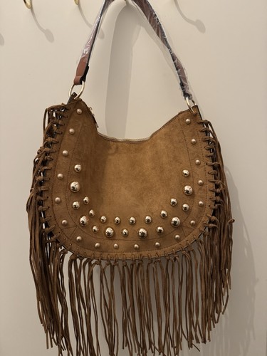 Damen schultertasche braun - schultertasche,