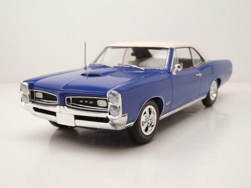 Pontiac gto 1966 blau weiß - pontiac,