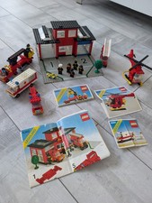 Lego Feuerwehr Leiterwagen Krankenwagen Hubschrauber 6382 6690 6685 6680 Classic