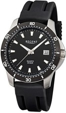 REGENT - Herrenuhr Quarz Sport schwarz - F-911 - Herrenuhren