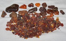 Posten verschiedener Bernstein für Bastler - 137g (7)