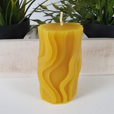 Bienenwachskerze Stumpenkerze