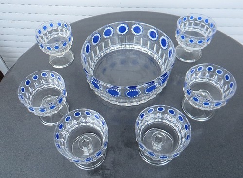 Puddingservice set aus glas - puddingservice,