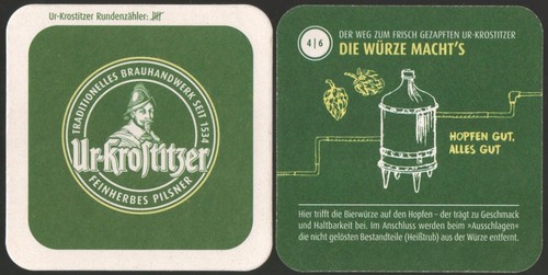 Bierdeckel 2023 krostitzer - bierdeckel, ur-krostitzer