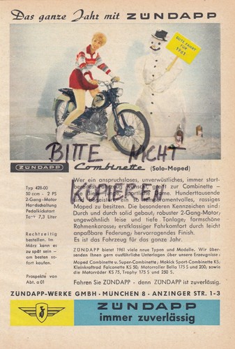 München werbung 1955 - mÜnchen,,