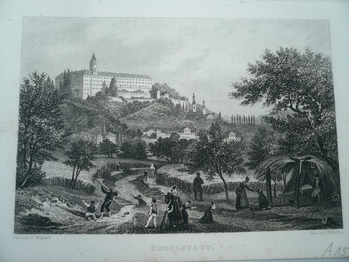 Rudolstadt anno 1838 - rudolstadt,,