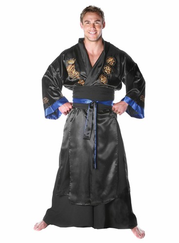 Verzierter kimono samurai - -,