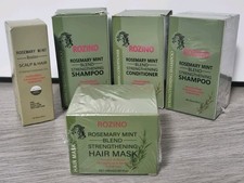 ROZINO Rosemary Mint-Set 5tlg: 2× Shampoo, 1× Conditioner, 1× Haarmaske, 1× Öl