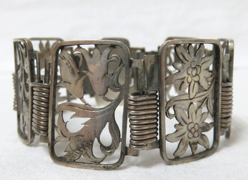 Vintage gliederarmband echtes - gliederarmband,