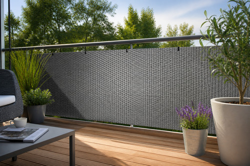 Hoberg polyrattan sichtschutz - hoberg,