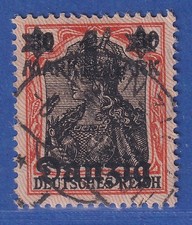 Danzig Germania mit Aufdruck 1