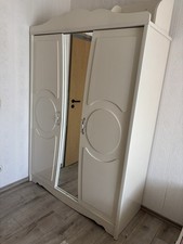 Komplettes Möbelset Cremeweiss