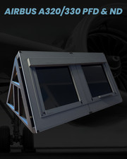 Airbus A320/330 PFD & ND Homecockpit  (MSFS2020/2024) (Ohne Displays)