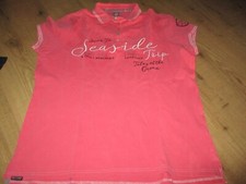 schönes Damen Kurzarm Shirt Poloshirt T-Shirt SOCCX in der Gr. XXL 44 blutorange