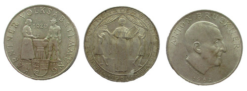 österreich silber lot 25 - silber,