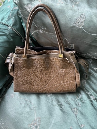 Chloe brown pebbled leather - pebbled,