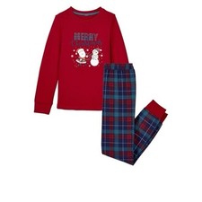 Kinder Weihnachts Pyjama
