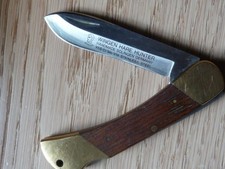 Jagd-Taschenmesser von WINGEN Handmade Solingen, Modell 'Hare Hunter' - Kl. 85mm