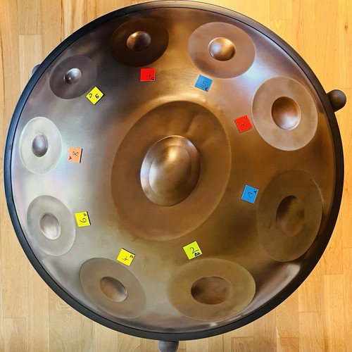 Teana handpan kurd minor - teana, d-kurd