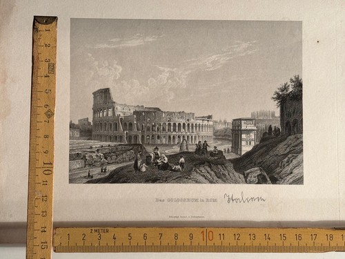 Rom colosseo colosseum w - colosseo, s/w