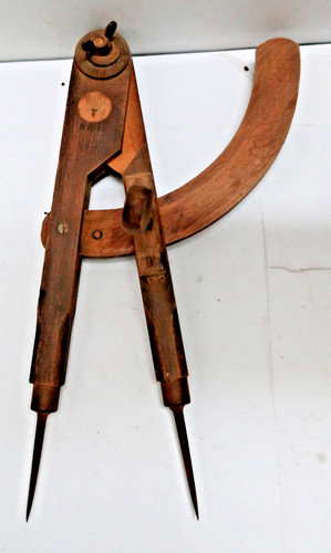Holzzirkel anreisszirkel antik - anreisszirkel,