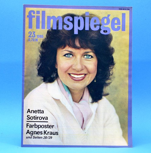 Ddr filmspiegel 1985 agnes - ddr,
