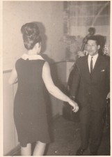 Vintage Foto Hübsche Frau